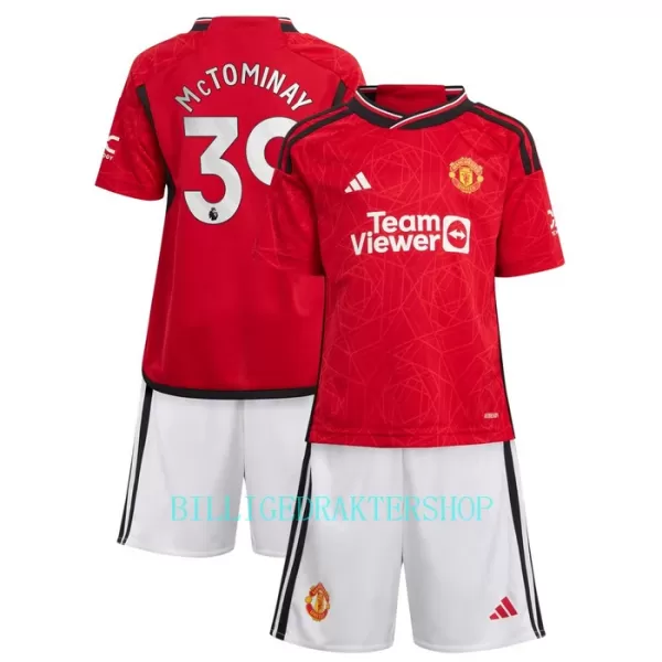 Manchester United McTominay 39 Hjemmetrøye Barn 2023/2024