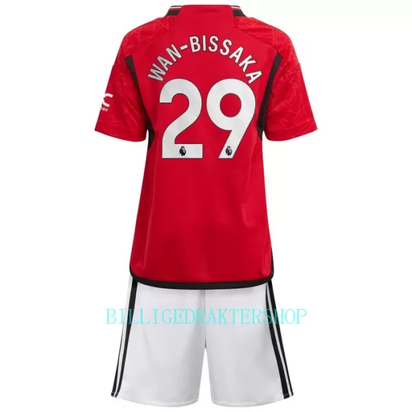 Manchester United Wan-Bissaka 29 Hjemmetrøye Barn 2023/2024