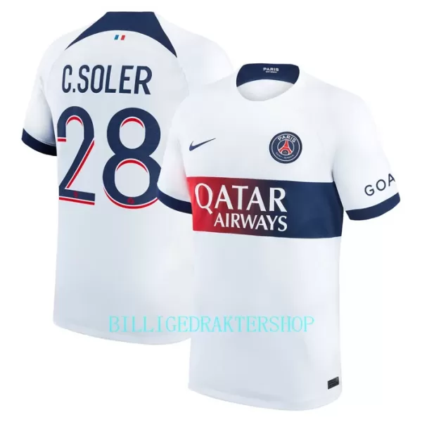 Paris Saint-Germain C. Soler 28 Bortetrøye 2023/2024