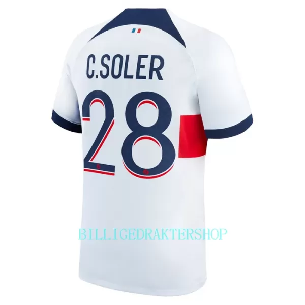 Paris Saint-Germain C. Soler 28 Bortetrøye 2023/2024