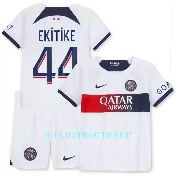 Paris Saint-Germain Ekitike 44 Bortetrøye Barn 2023/2024