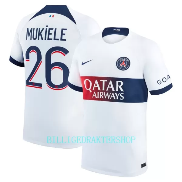 Paris Saint-Germain Mukiele 26 Bortetrøye 2023/2024