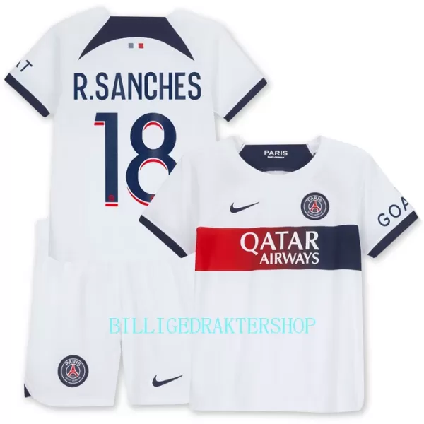 Paris Saint-Germain R.Sanches 18 Bortetrøye Barn 2023/2024