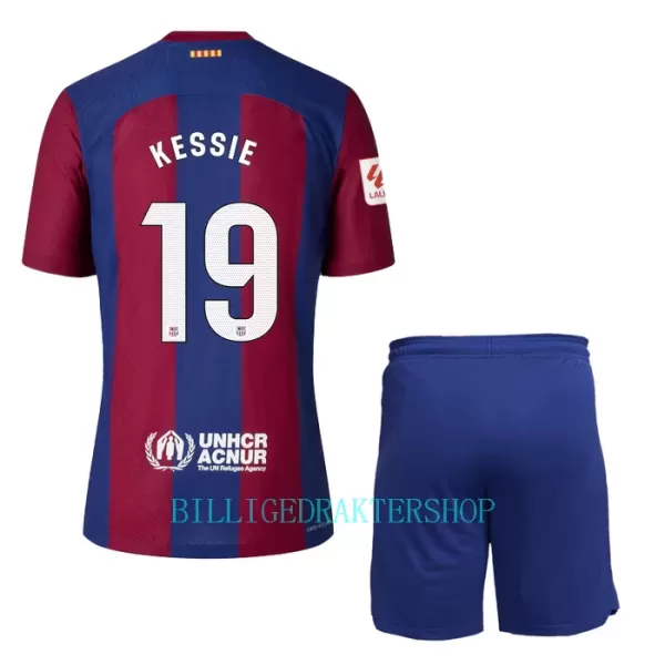 FC Barcelona Kessie 19 Hjemmetrøye Barn 2023/2024