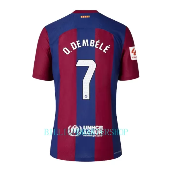 FC Barcelona Ousmane Dembélé 7 Hjemmetrøye 2023/2024