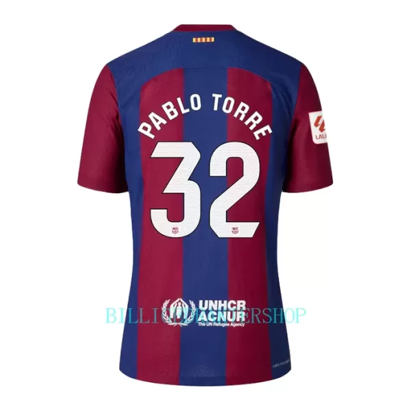 FC Barcelona Pablo Torre 32 Hjemmetrøye 2023/2024