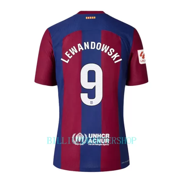 FC Barcelona Robert Lewandowski 9 Hjemmetrøye 2023/2024