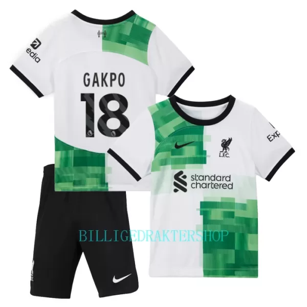 Liverpool Cody Gakpo 18 Bortetrøye Barn 2023/2024