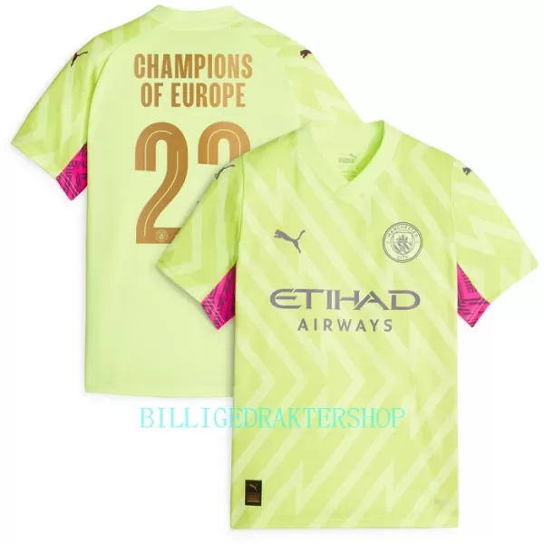 Manchester City Champions of Europe Målvakt Tredjetrøye 2023/2024