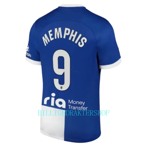 Atlético Madrid Memphis 9 Bortetrøye 2023/2024