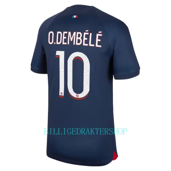 Paris Saint-Germain Ousmane Dembélé 10 Hjemmetrøye 2023/2024