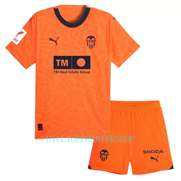 Valencia CF Tredjetrøye Barn 2023/2024