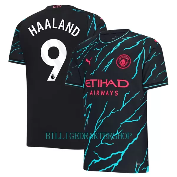 Manchester City Erling Haaland 9 Tredjetrøye 2023/2024