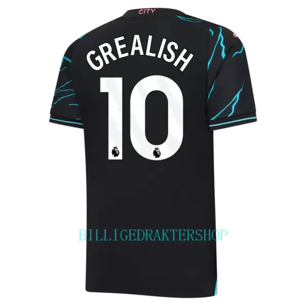 Manchester City Jack Grealish 10 Tredjetrøye Barn 2023/2024