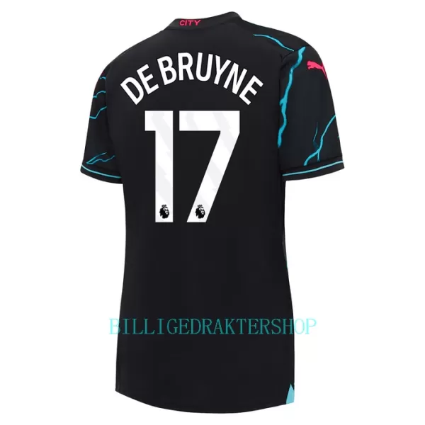 Manchester City Kevin De Bruyne 17 Tredjetrøye Dame 2023/2024