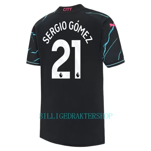 Manchester City Sergio Gomez 21 Tredjetrøye 2023/2024