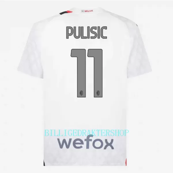 AC Milan Christian Pulišić 11 Bortetrøye 2023/2024