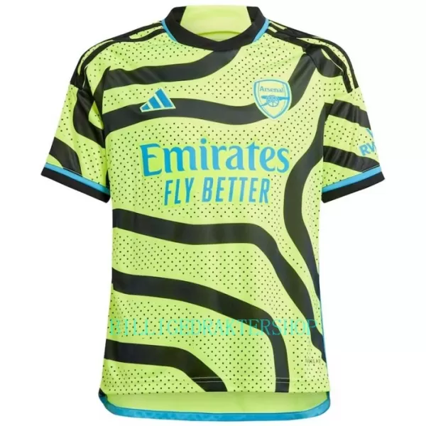 Arsenal White 4 Bortetrøye Barn 2023/2024