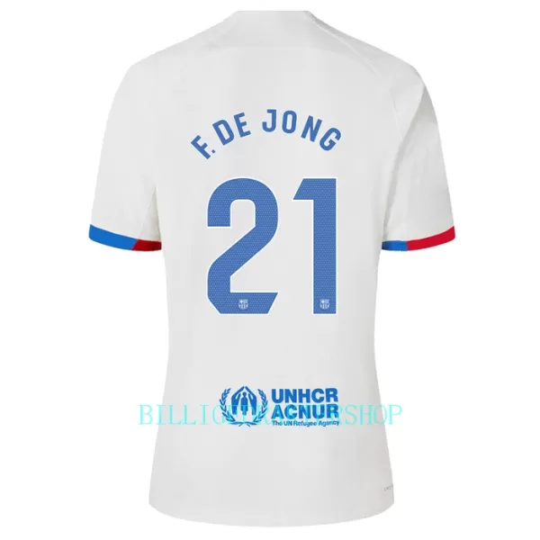 FC Barcelona Frenkie de Jong 21 Bortetrøye 2023/2024