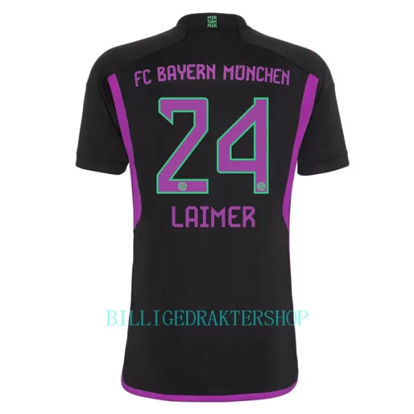 FC Bayern München Konrad Laimer 24 Bortetrøye 2023/2024