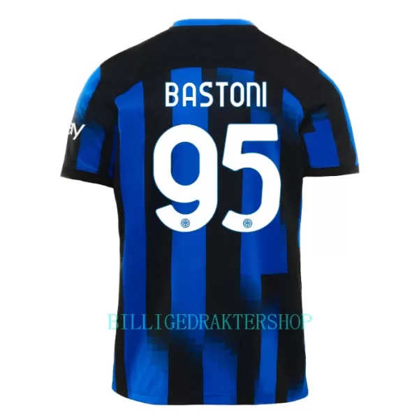 Inter Milan Bastoni 95 Hjemmetrøye 2023/2024