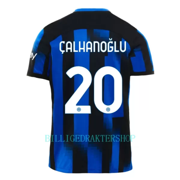 Inter Milan Calhanoglu 20 Hjemmetrøye Barn 2023/2024