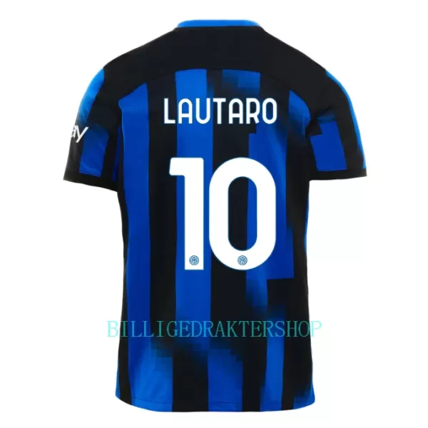 Inter Milan Lautaro Martínez 10 Hjemmetrøye Barn 2023/2024