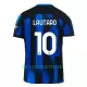 Inter Milan Lautaro Martínez 10 Hjemmetrøye Barn 2023/2024