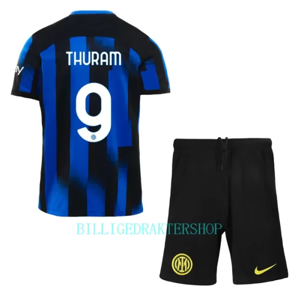 Inter Milan Thuram 9 Hjemmetrøye Barn 2023/2024