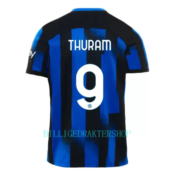 Inter Milan Thuram 9 Hjemmetrøye Barn 2023/2024