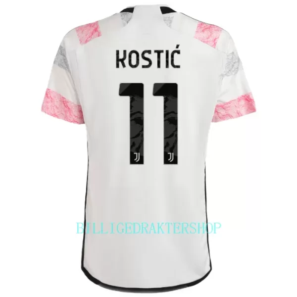 Juventus Kostic 11 Bortetrøye 2023/2024