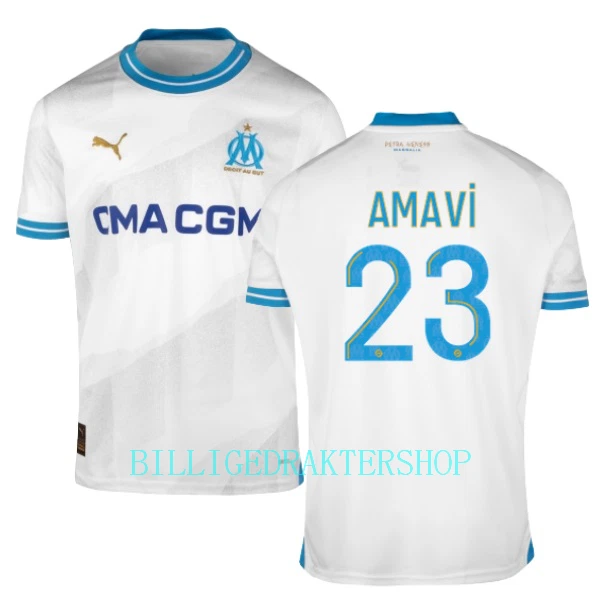 Olympique de Marseille Amavi 23 Hjemmetrøye 2023/2024