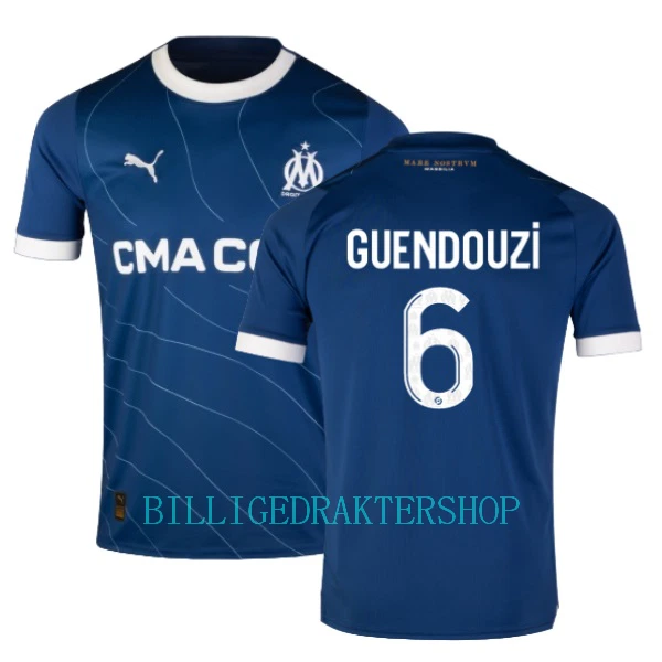 Olympique de Marseille GUENDOUZI 6 Bortetrøye 2023/2024