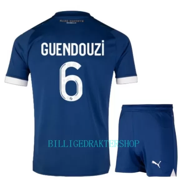 Olympique de Marseille GUENDOUZI 6 Bortetrøye Barn 2023/2024