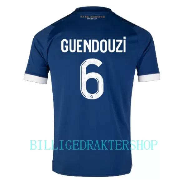 Olympique de Marseille GUENDOUZI 6 Bortetrøye Barn 2023/2024