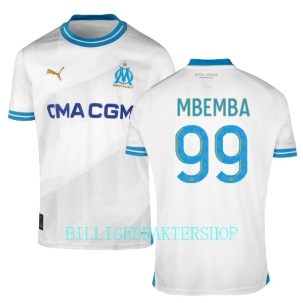 Olympique de Marseille MBEMBA 99 Hjemmetrøye 2023/2024