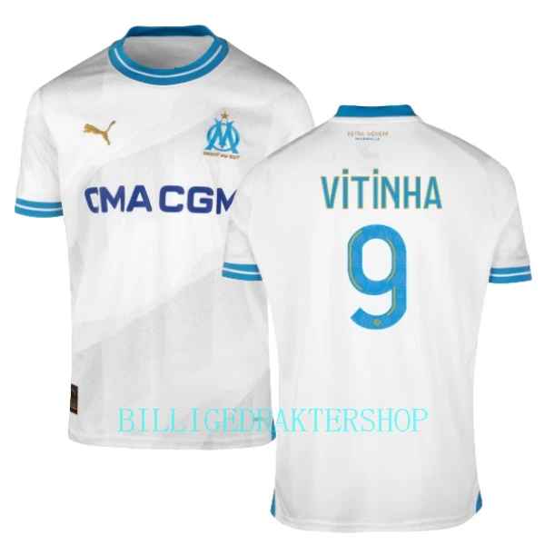 Olympique de Marseille VITINHA 9 Hjemmetrøye 2023/2024