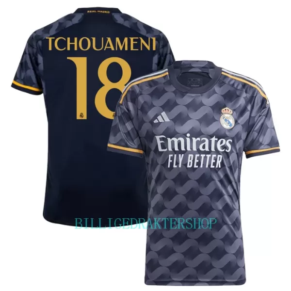 Real Madrid Aurélien Tchouaméni 18 Bortetrøye 2023/2024