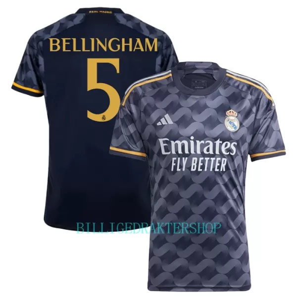 Real Madrid Jude Bellingham 5 Bortetrøye 2023/2024