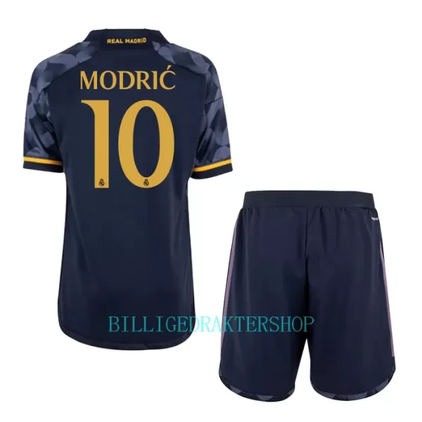 Real Madrid Luka Modric 10 Bortetrøye Barn 2023/2024