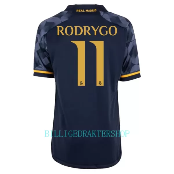 Real Madrid Rodrygo Goes 11 Bortetrøye Barn 2023/2024