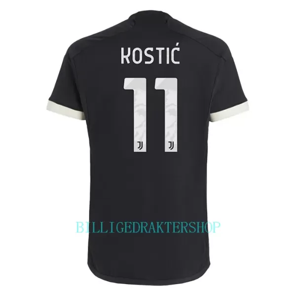 Juventus Kostic 11 Tredjetrøye 2023/2024