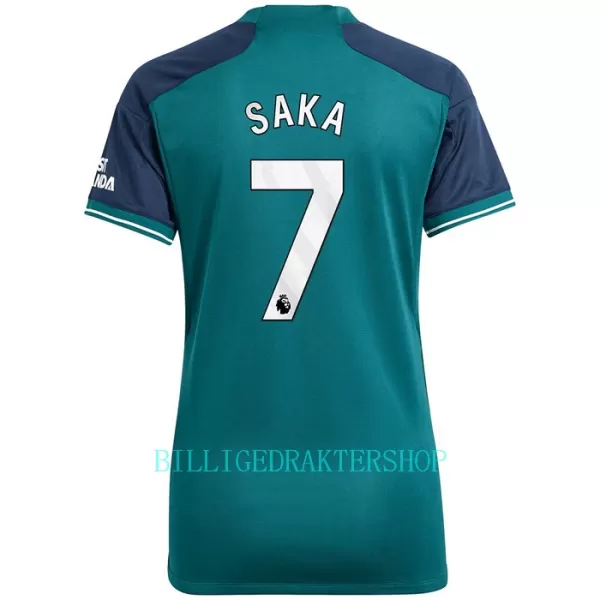 Arsenal Bukayo Saka 7 Tredjetrøye Dame 2023/2024