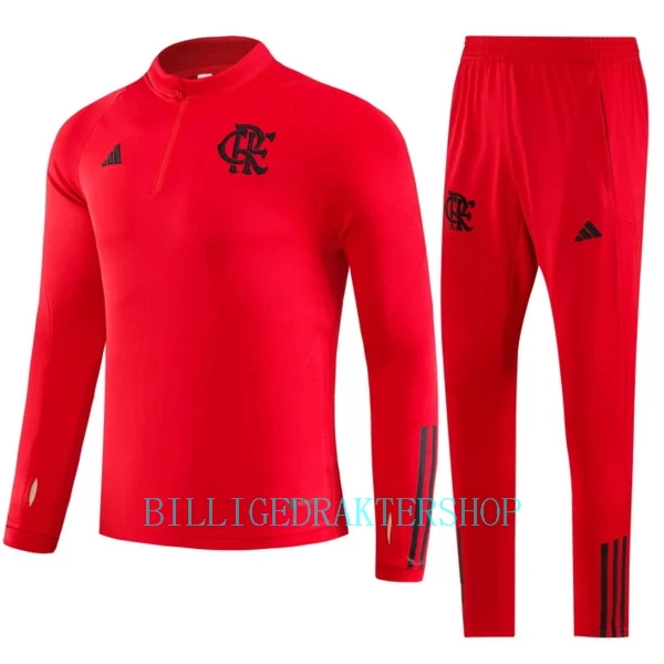 CR Flamengo Trenings Collegegenser Set 2023/2024 Rød