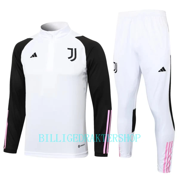 Juventus Trenings Collegegenser Set 2023/2024 Hvit