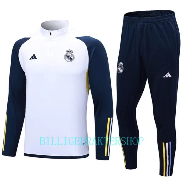 Real Madrid Trenings Collegegenser Set 2023/2024 Hvit