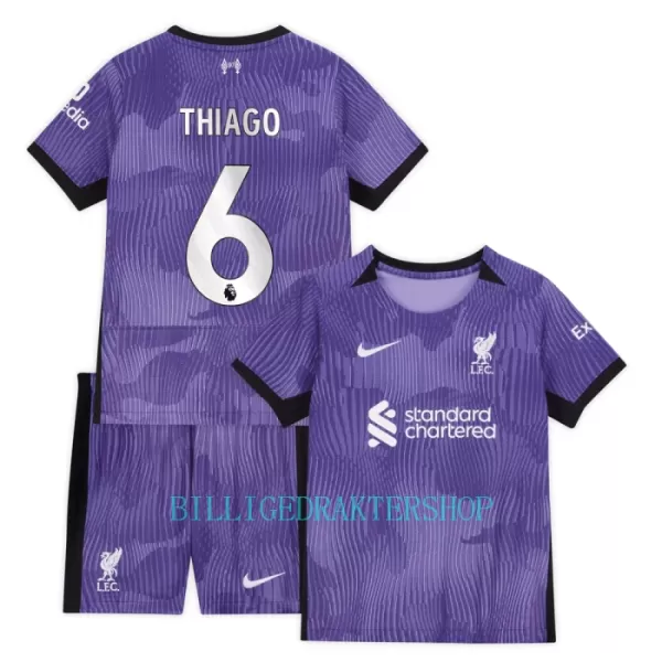 Liverpool Thiago 6 Tredjetrøye Barn 2023/2024