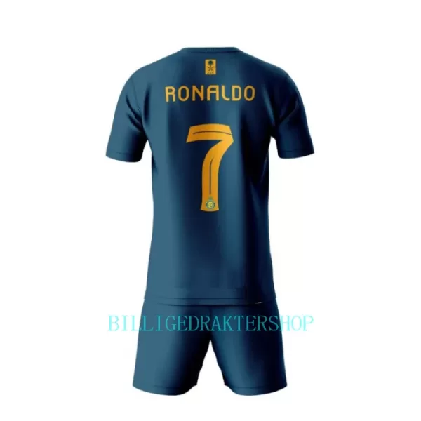 Al-Nassr FC Cristiano Ronaldo 7 Bortetrøye Barn 2023/2024