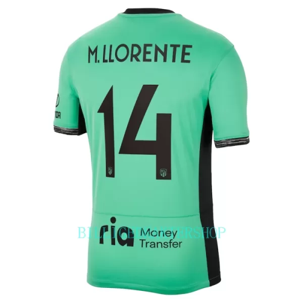 Atlético Madrid M. Llorente 14 Tredjetrøye 2023/2024