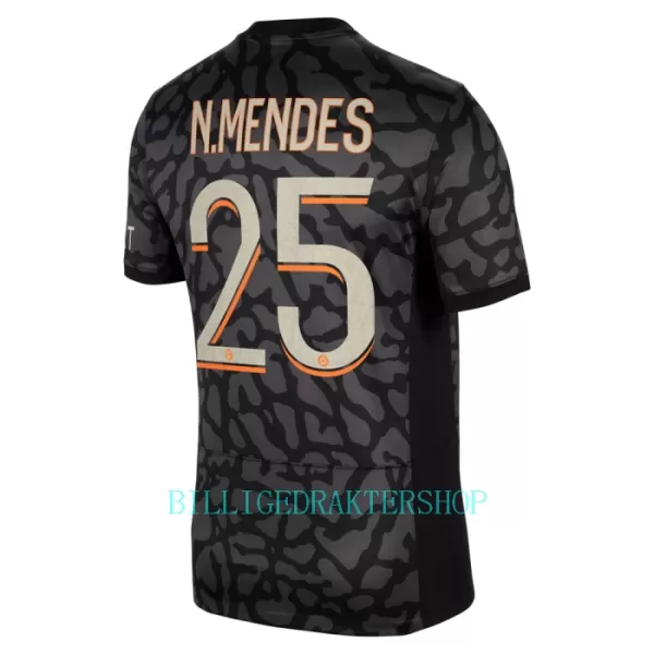 Paris Saint-Germain N.Mendes 25 Tredjetrøye 2023/2024